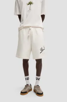 Мужские белые шорты Белый L HUGO 50539002;102