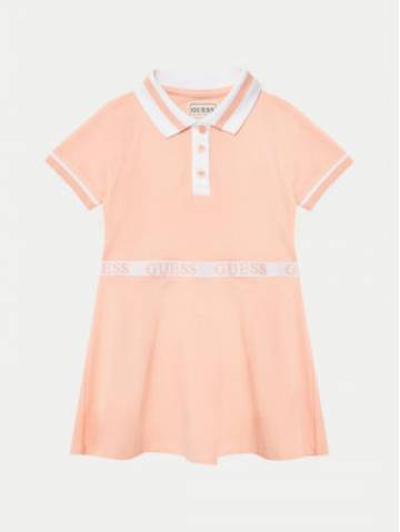 Guess Повсякденна сукня K5RK12 K7O64 Оранжевий Regular Fit Guess Повсякденна сукня K5RK12 K7O64 Оранжевий Regular Fit