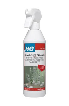 Чистящий спрей для светильников и люстр HG Chandelier Cleaner, 500 мл