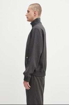 Шерстяная куртка-бомбер Drôle de Monsieur La Trackjacket Flanelle