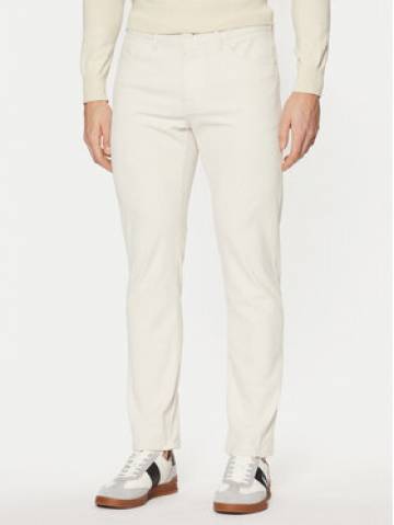 BOSS Штани з тканини P-Delaware5 50527494 Écru Slim Fit BOSS Штани з тканини P-Delaware5 50527494 Écru Slim Fit