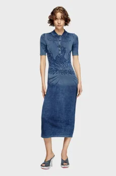 Женское синее платье M-FENNY-DRS Синий S Diesel A19479 0BJBS