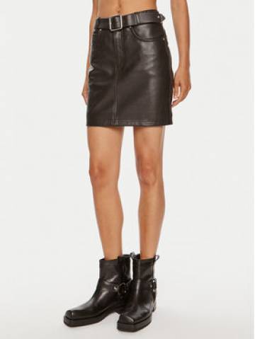 Pinko Шкіряна спідниця Grenada 103894 A21L Коричневий Regular Fit Pinko Шкіряна спідниця Grenada 103894 A21L Коричневий Regular Fit