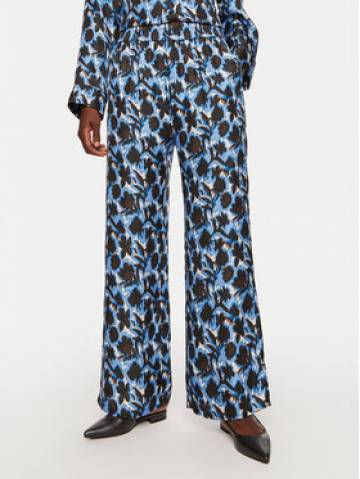 Munthe Штани з тканини Arum 243143824336 Голубий Loose Fit Munthe Штани з тканини Arum 243143824336 Голубий Loose Fit
