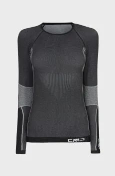 Женский темно-серый термореглан Серый 42-44 CMP 3Y96804-U901