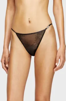 Женские черные трусики PUNCHY-GFT Черный M Diesel A17740 0HGBG