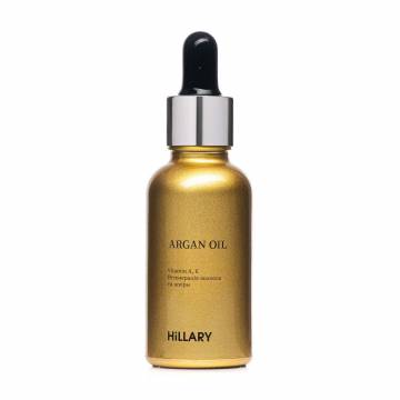 Органическое марокканское аргановое масло холодного отжима Hillary Organic Cold-Pressed Moroccan Argan Oil, 30 мл Органическое марокканское аргановое масло холодного отжима Hillary Organic Cold-Pressed Moroccan Argan Oil, 30 мл