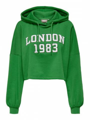 ONLY Світшот 15311683 Зелений Regular Fit ONLY Світшот 15311683 Зелений Regular Fit