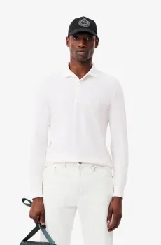 Мужское белое поло Белый XS Lacoste PH2481001