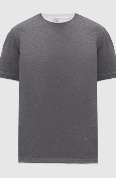 Футболка серого цвета