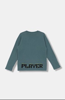 Хлопковый детский лонгслив United Colors of Benetton