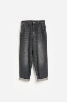 Reserved - Джинси carrot fit - сірий - 140JW-90J