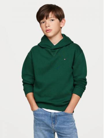 Tommy Hilfiger Світшот U Timeless Hoodie KS0KS00579 D Зелений Regular Fit Tommy Hilfiger Світшот U Timeless Hoodie KS0KS00579 D Зелений Regular Fit