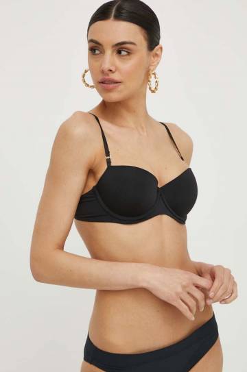 Бюстгальтер Calvin Klein Underwear цвет чёрный однотонный Бюстгальтер Calvin Klein Underwear цвет чёрный однотонный