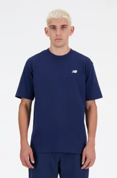 Мужская синяя футболка NB Small Logo Синий XL New Balance MT41509NNY