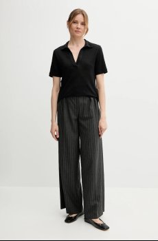 Льняное поло United Colors of Benetton