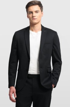 Arrow Notched Lapel Single-Breasted Slim Fit Formal Blazers