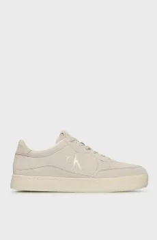 Мужские серые замшевые сникерсы CLASSIC CUPSOLE ICONIC SNK Серый 44 Calvin Klein YM0YM01094
