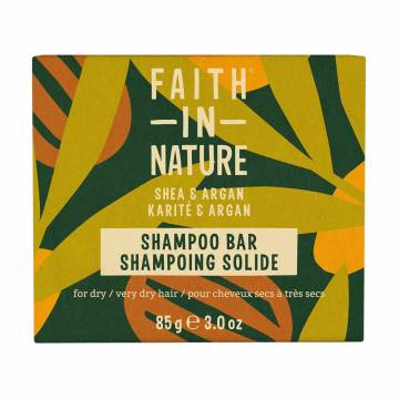 Твердый шампунь Faith In Nature Shampoo Bar для сухих волос, с маслами ши и арганы, 85 г Твердый шампунь Faith In Nature Shampoo Bar для сухих волос, с маслами ши и арганы, 85 г