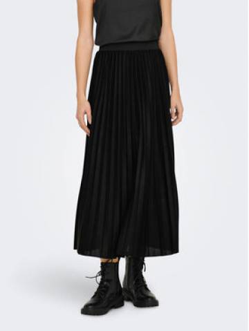 ONLY Спідниця в складку 15277887 Чорний Regular Fit ONLY Спідниця в складку 15277887 Чорний Regular Fit