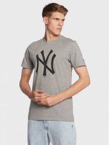 New Era Футболка New York Yankees MLB Team Logo 11863696 Сірий Regular Fit New Era Футболка New York Yankees MLB Team Logo 11863696 Сірий Regular Fit