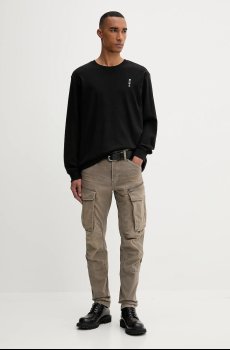 Хлопковый лонгслив G-Star Back embro