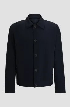 Мужская темно-синяя рубашка Синий 50 HUGO 50514109;405