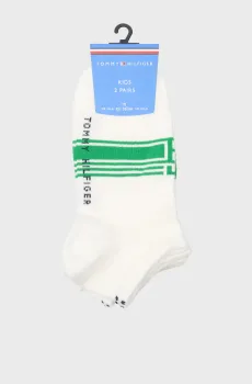 Детские белые носки (2 пары) SNEAKER SPORT Белый 35-38 Tommy Hilfiger 701232717