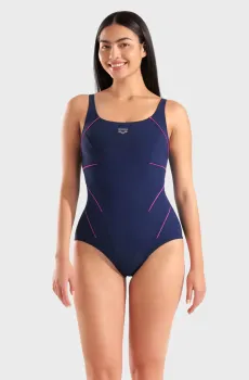 Женский темно-синий купальник JEWEL ONE PIECE LOW C CUP Синий 46 Arena 006523-790