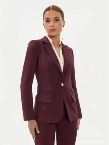 Elisabetta Franchi Піджак GI-094-46E2-V500 Бордовий Regular Fit Elisabetta Franchi Піджак GI-094-46E2-V500 Бордовий Regular Fit