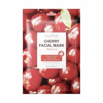Тканевая маска для лица Sadoer Cherry Facial Mask, 25 г Тканевая маска для лица Sadoer Cherry Facial Mask, 25 г