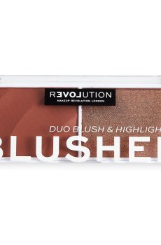 Румяна и хайлайтер для лица Relove by Revolution Colour Play Blushed Duo, Baby, 5.8 г