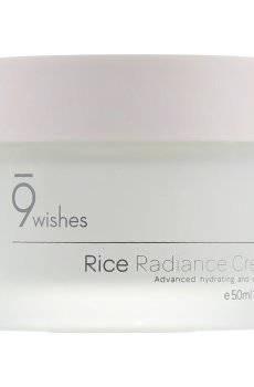 Увлажняющий крем для лица 9wishes Rice Radiance Cream для сияния кожи, 50 мл