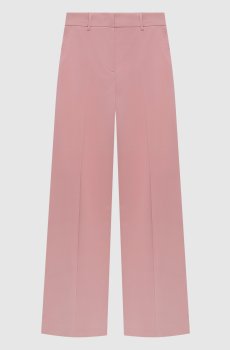 Розовые штаны WKDVISIVO из шерсти