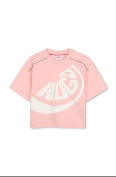 Детская хлопковая футболка HUGO