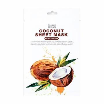 Тканевая маска для лица Tenzero Coconut Sheet Mask, 25 мл Тканевая маска для лица Tenzero Coconut Sheet Mask, 25 мл