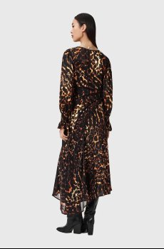 Платье с добавлением шелка AllSaints