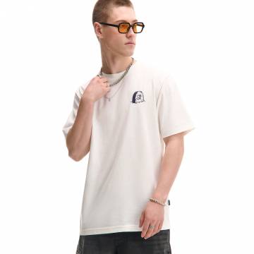 Cropp - Футболка, оздоблена вишивкою - кремовий Cropp - Футболка, оздоблена вишивкою - кремовий