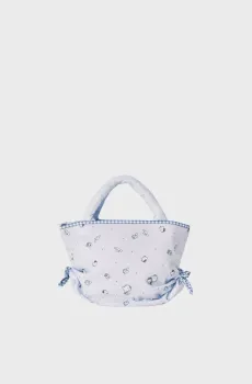 Женская голубая косметичка с узором Hello Kitty Голубой ONESIZE womensecret 4843062