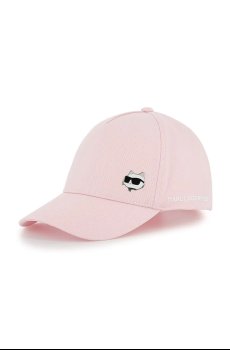 Детская хлопковая кепка Karl Lagerfeld