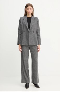 Шерстяная футболка BOSS Farbella