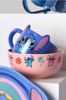 Керамічна миска Stitch - різнобарвний