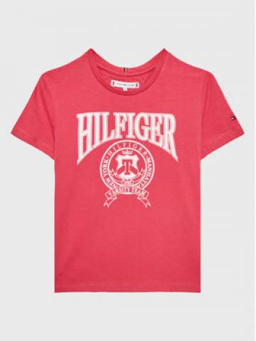 Tommy Hilfiger Футболка KG0KG07081 D Рожевий Regular Fit Tommy Hilfiger Футболка KG0KG07081 D Рожевий Regular Fit