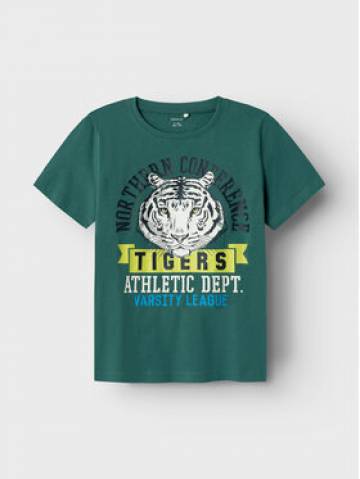 NAME IT Футболка Berte 13226107 Зелений Regular Fit NAME IT Футболка Berte 13226107 Зелений Regular Fit