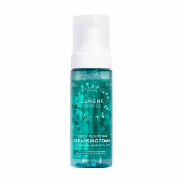 Глубоко очищающая пенка для умывания Lumene Puhdas Deeply Purifying Cleansing Foam для жирной и комбинированной кожи, 150 мл Глубоко очищающая пенка для умывания Lumene Puhdas Deeply Purifying Cleansing Foam для жирной и комбинированной кожи, 150 мл