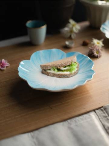 Тарілка - блакитний