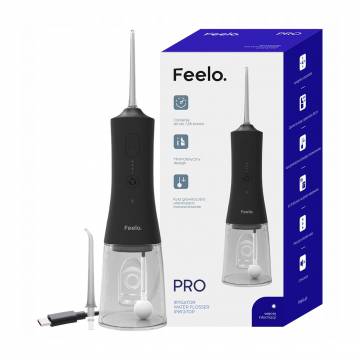 Ирригатор для полости рта Feelo Pro Black, 1 шт
