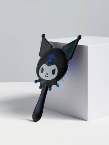 Щітка для волосся Kuromi - чорний Щітка для волосся Kuromi - чорний