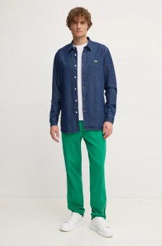 Джинсовая рубашка Lacoste