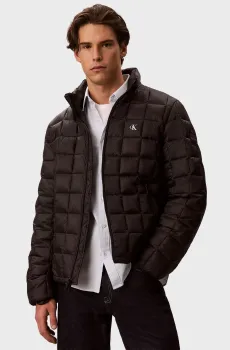 Мужская черная куртка LS ULTRLTWT NYLON QUILITED PUFFE Черный S Calvin Klein Jeans LV04RG506G